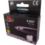 Uprint Касета за Brother DCP J125/J140/J315W/J515W; MFC J220/J265W/J410/J415W - Yellow - LC985 - Uprint - неоригинален - Заб. : 600 копия