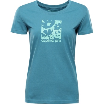 ALPINE PRO Дамска тениска от органичен памук ALPINE PRO TERMESA 3 storm blue вариант pb ALPINE PRO | Sin | ЖЕНИ | M