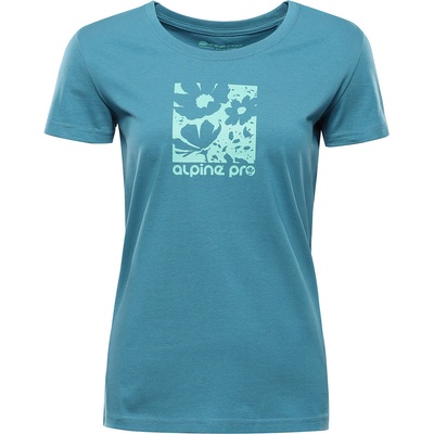 ALPINE PRO Дамска тениска от органичен памук ALPINE PRO TERMESA 3 storm blue вариант pb ALPINE PRO | Sin | ЖЕНИ | M