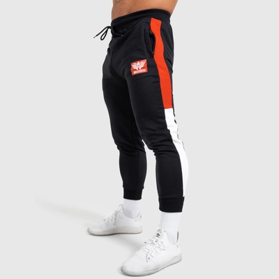 Iron Aesthetics jogger tepláky Tricolora černé – Zboží Dáma