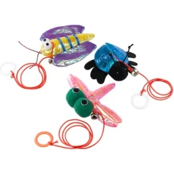 Ferplast Hanging toy for cats - Забавна висяща играчка за котки във форма на насекомо, 9х10х4см. /1 брой