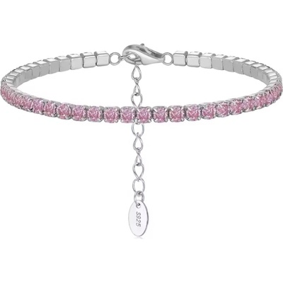 Majya stříbrný tenisový náramek MABEL 11226