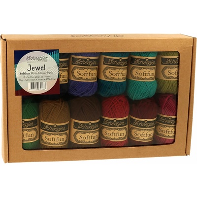 Příze Scheepjes Softfun Jewels sada