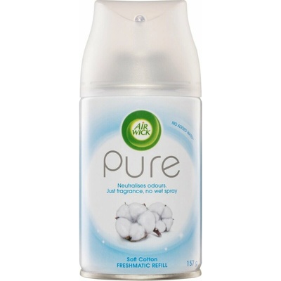 Air Wick FreshMatic Pure Jemná bavlna automatický osvěžovač náhradní náplň 250 ml