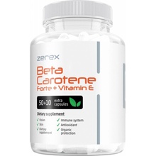 Zerex BetaKaroten Forte + Vitamín E s betakaroténom 60 kapsúl