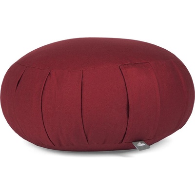 Bodhi Zafu Meditačný vankúš Eco bordová burgundy 20,5x38,5