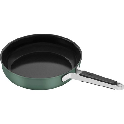 Zwilling Nerezová pánev PURE 28cm s keramickým povrchem zelená