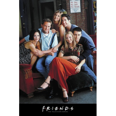 Umelecká tlač Friends - Characters, 26.7 × 40 cm