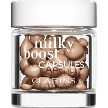 Clarins Milky Boost Capsules Rozjasňující make-up kapsle 06 30 x 0,2 ml