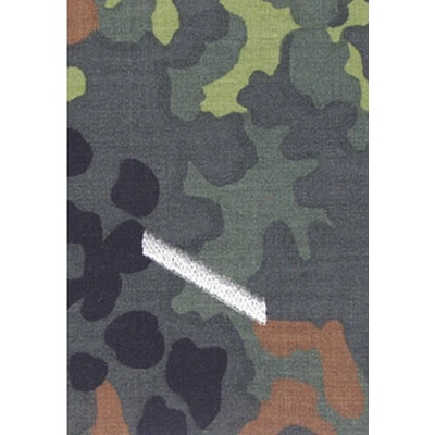 Bundeswehr Výložky BW GEFREITER FLECKTARN/strieborné vyšitie