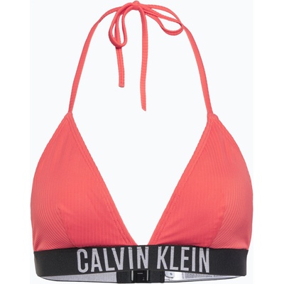 Calvin Klein Горнище на бански костюм Calvin Klein KW0KW02750 Intense Power Rib Triangle-RP brilling coral