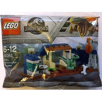 LEGO® Jurassic World 30382 Ohrádka s mládětem Velociraptora