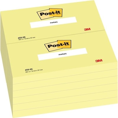 3M Bloček Post-it 76x127 žltý