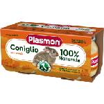 Plasmon Пюре от заешко месо и оризово брашно, 6+м, 2 бр (3027442)