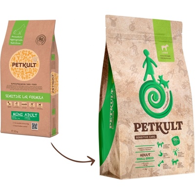 Petkult dog MINI Adult lamb/rice 12 kg
