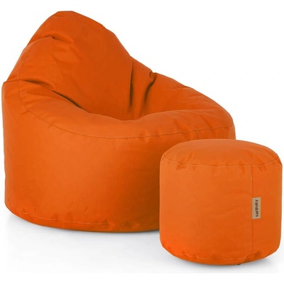 SakyPaky sedaci vak oranžová