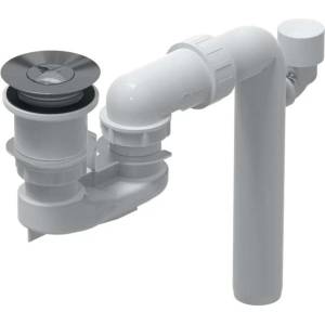 Villeroy & Boch - Комплект за отводняване и прелив на вана, ViFlow, хром U90953061 (U90953061)