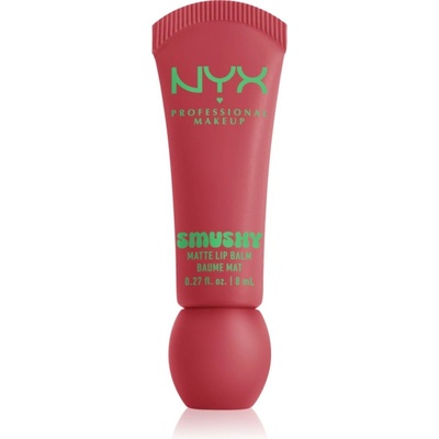 NYX Cosmetics Smushy Matte Lip Balm балсам за устни с матиращ ефект цвят Snuggle Szn 8ml