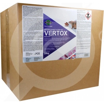 Pel Gar, Великобритания Отрова за мишки и плъхове Вертокс паста 20 кг. - 2000 бр. в опаковка (102005-901)