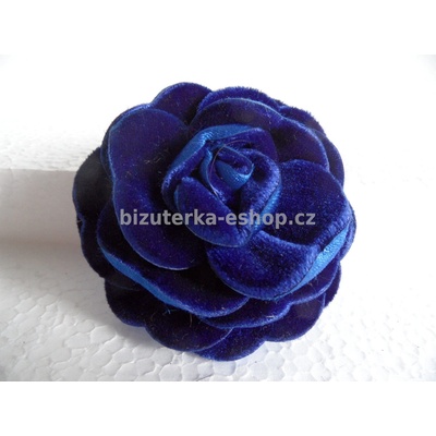 Bizuterka-eshop.cz květ modrý BZ-03387