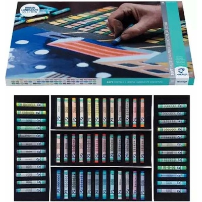 Van Gogh Soft Pastel Landscape 60 ks