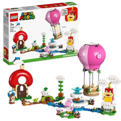 LEGO® Super Mario 71419 Peach a let balónom v záhrade