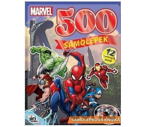 500 samolepek Marvel