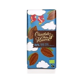 Chocolates from Heaven horká čokoláda Peru 80% BIO 100g