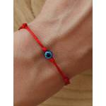  Червен конец със синьо око (ДСГ18) - kathrynbracelets - 10,93 лв