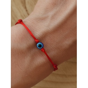  Червен конец със синьо око (ДСГ18) - kathrynbracelets - 10,93 лв