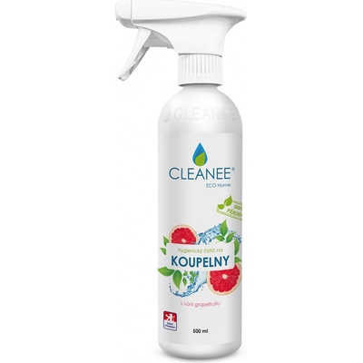 CLEANEE EKO hygienický čistič na KOUPELNY grapefruit 500 ml