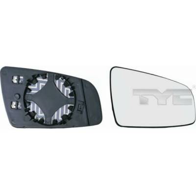 Sklo vonkajšieho zrkadla TYC 325-0083-1