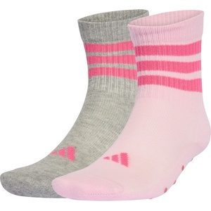 adidas Детски спортни чорапи adidas Kid's Anti Slip Socks Sports socks - Clear Pink / Medium Grey Heather - размер 22-24 (EU) (207-0287-0212)