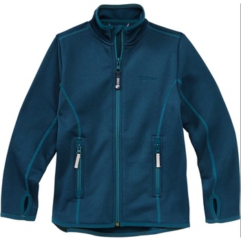 Polartec detská strečová fleesová bunda modrá