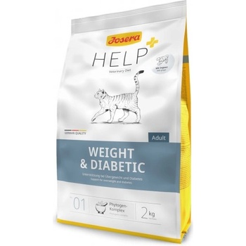 Josera Help Weight Diabetic Cat - храна за котки с наднормено тегло и диабет - 2 кг, Германия - 50011773