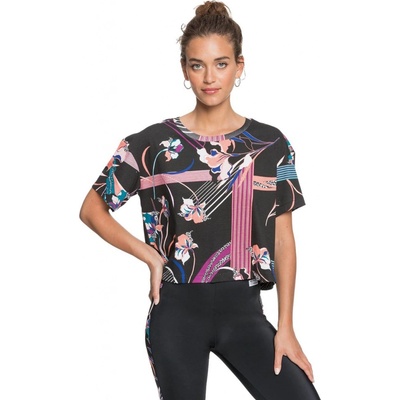 Roxy Draw A Line true black pop flowers full