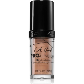 L.A. Girl Cosmetics PRO. Coverage rozjasňujúci tekutý make-up Porcelain 28 ml