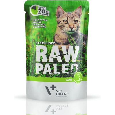 Raw Paleo Sterilised Cat Game 100 g