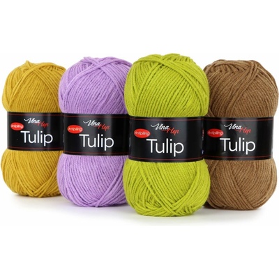 Vlna - Hep příze Tulip 41244 světle žlutá