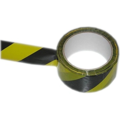 páska T NORMOVANÁ žlutá/černá samolepící, šíře 50mm