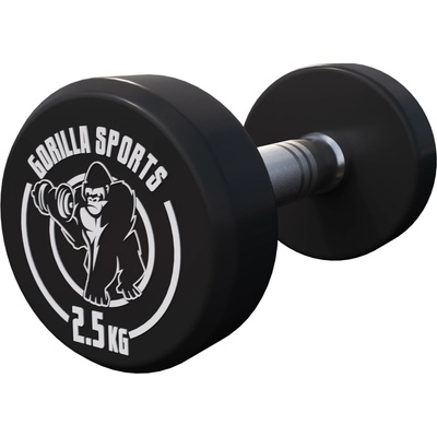 Gorilla Sports Jednoruční činka , 2,5 kg