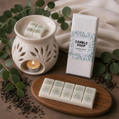 Candy Soap přírodní sojový vosk Zelený čaj 55 g