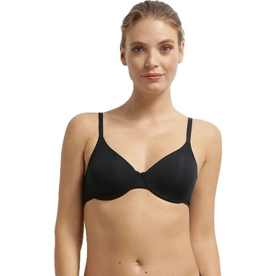 DIM INVISIBLE UNDERWIRE FULL CUP BRA čierna