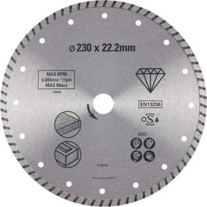 STANLEY - Диамантен режещ диск за гранит и тухли, 230x22, 2 мм STA38207-XJ (STA38207-XJ)