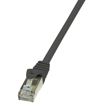 LogiLink CAT5e F/UTP Patch кабел AWG26 черен 1.00m (CP1033S)