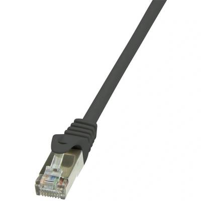 LogiLink CAT5e F/UTP Patch кабел AWG26 черен 1.00m (CP1033S)