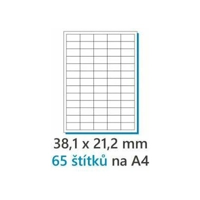 Etikety univerzálne 297x420mm Agipa A3 100 hárkov