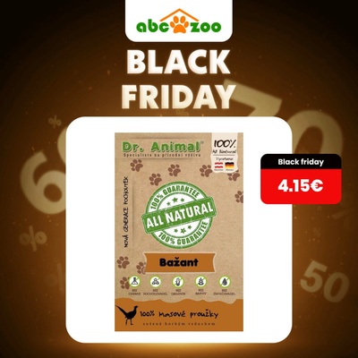 Dr. Animal Bažant mäsové prúžky 80 g