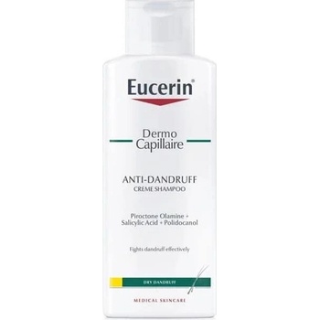 Eucerin DermoCapillaire krémový šampón proti suchým lupinám 250 ml