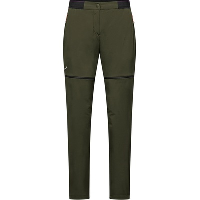 Salewa Дамски панталон със свалящи крачоли Salewa Women's Pedroc 3 Durastretch 2in1 Pant Walking trousers - Dark Olive - размер 40 (EU) (110-1757-0215)